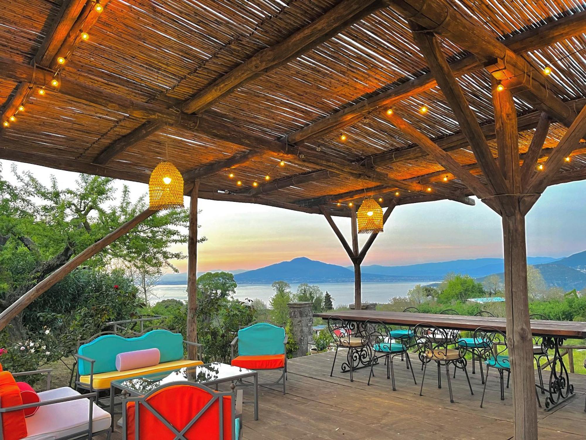 La Dimora: Relax In A Lovely Garden Massa Lubrense Exterior foto